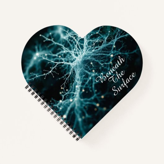 Mycelium Network Art | Deep Ecological Connection ノートブック (正面)