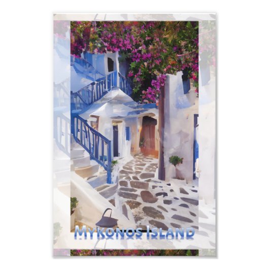 Myconos  coffee mug フォトプリント            (正面)