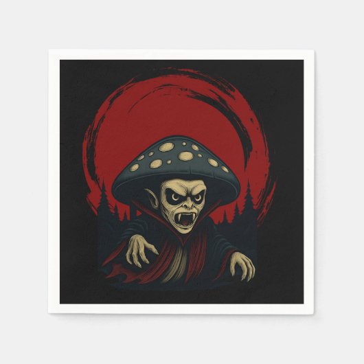 MycoVamp出血歯菌類 スタンダードカクテルナプキン (正面)