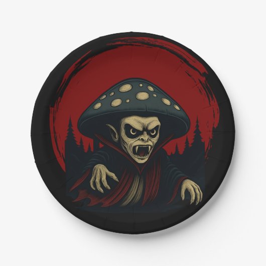 MycoVamp出血歯菌類 ペーパープレート (正面)