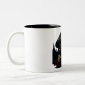 MycoVamp- Bleeding Tooth Fungi ツートーンマグカップ (左)