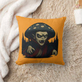 MycoVamp- Bleeding Tooth Fungi "orange" クッション (ブランケット)