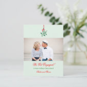 Mydletoe婚約写真発表 案内状 (スタンド正面)