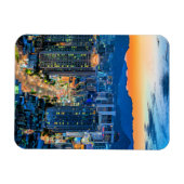 Myeongdong, Seoul, South Korea マグネット (横)