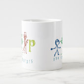 Myers-Briggs ENTP - Inventorの式 ジャンボコーヒーマグカップ (正面)