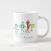 Myers-Briggs ENTP - Inventorの式 ジャンボコーヒーマグカップ (右)