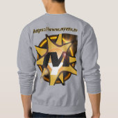 MYETVのメンズベーシック・スウェットシャツ – 15年 スウェットシャツ (裏面)