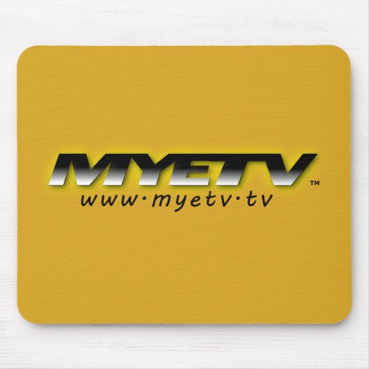 MYETVマウスマット（ゴールデンロッド-水平） マウスパッド (正面)