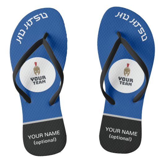 MyJiuJitStore FlipFlop Blue Belt Edition ビーチサンダル (ソール)