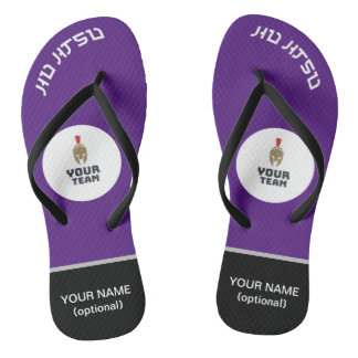 MyJiuJituStore.com FlipFlop Purple Belt Edition ビーチサンダル