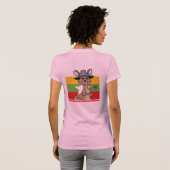 MyKidsの女性Tシャツ Tシャツ (裏面フル)