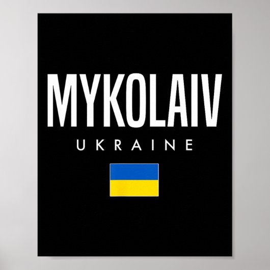 Mykolaiv Ukraine  ポスター (正面)