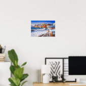 Mykonosのポスター、ギリシャ諸島 ポスター (ホームオフィス)