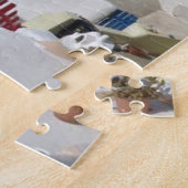 Mykonosギリシャ旅行風景写真 ジグソーパズル (側面)