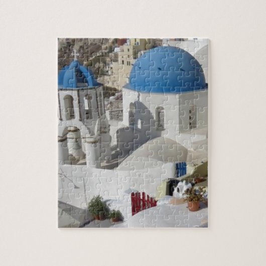 Mykonosギリシャ旅行風景写真 ジグソーパズル (縦)