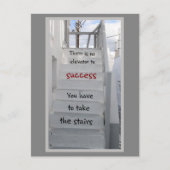 Mykonos階段成功するためのエレベーターがない ポストカード (正面)