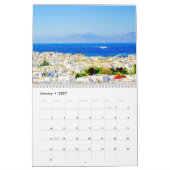Mykonos カレンダー (1月 2027)