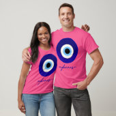 Mykonos – ギリシャMati版ブルーホワイト。 Tシャツ (ユニセックス)