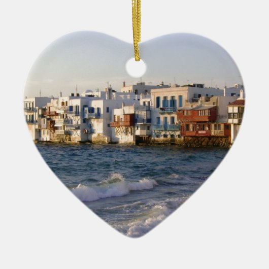 Mykonos 4 セラミックオーナメント (正面)