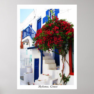Mykonos, Greece POSTER ポスター