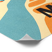 Mykonos Greece Seaside Travel  ポスター (角)