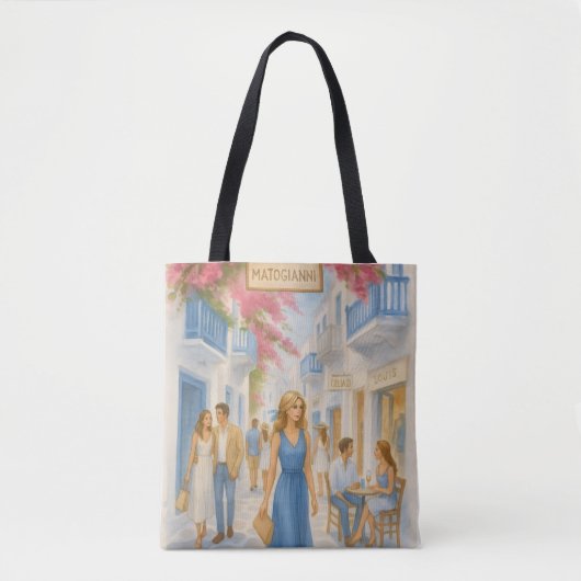 Mykonos, Greece Tote Bag トートバッグ (正面)