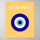 Mykonos Muse, Yellow ポスター (正面)