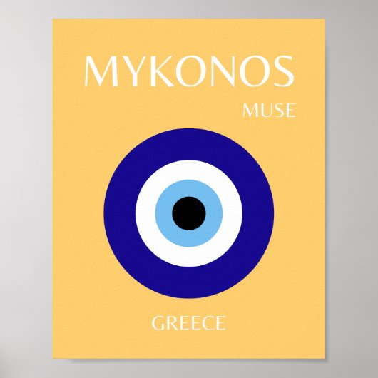 Mykonos Muse, Yellow ポスター (正面)