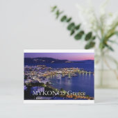 mykonos_night ポストカード (スタンド正面)
