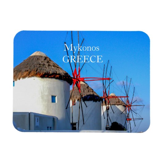 Mykonos Photo Magnet マグネット (横)