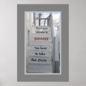 Mykonos stairs There is no elevator to success ポスター (正面)