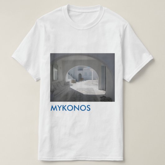 Mykonos Tシャツ (デザイン正面)
