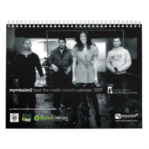 mymission2ビートクレジット・クランチのカレンダー2009年 カレンダー