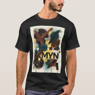 MYN アブストラクト・エクスプレッショニズム Tシャツ