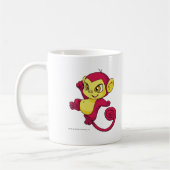 Mynciの赤 コーヒーマグカップ (左)