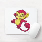 Mynciの赤 マウスパッド (マウス)