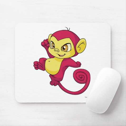 Mynciの赤 マウスパッド (マウス)