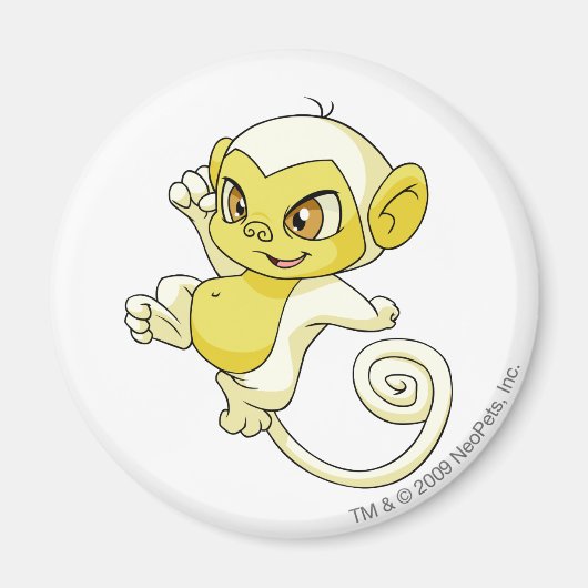 Mynciホワイト マグネット (正面)