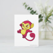 Mynci赤 ポストカード (スタンド正面)