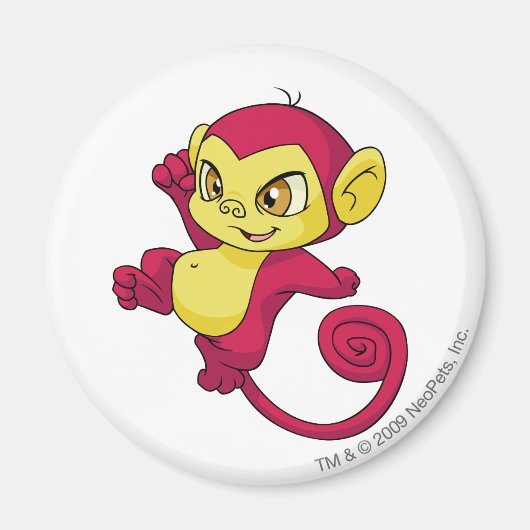 Mynci赤 マグネット (正面)