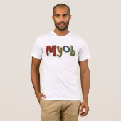 MYOB Tシャツ (正面フル)