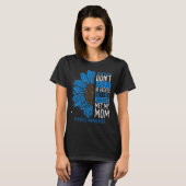 Myositis Awareness Ribbon Mom Warrior Tシャツ (正面フル)