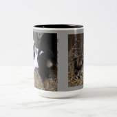 MYOTONICはコーヒー・マグをからかいます ツートーンマグカップ (中央)