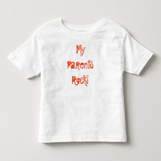 MyParentsRock! トドラーTシャツ