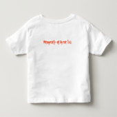 MyParentsRock! トドラーTシャツ (裏面)