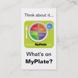 MyPlateのしおり-白について考えて下さい 名刺
