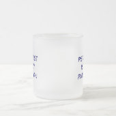 MyPsychiatristis VeryPatientの人。、私のPsychia… フロストグラスマグカップ (中央)