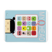 MyQHead磁石 マグネット (横)