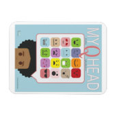 MyQHead磁石 マグネット (横)