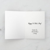 Myraおよびバリの水彩画のStニックの聖者ニコラス カード (内部)